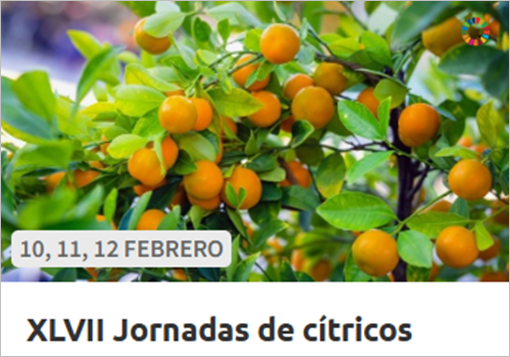 XLVII Jornadas de cítricos 10, 11 y 12 febrero_TORRENT